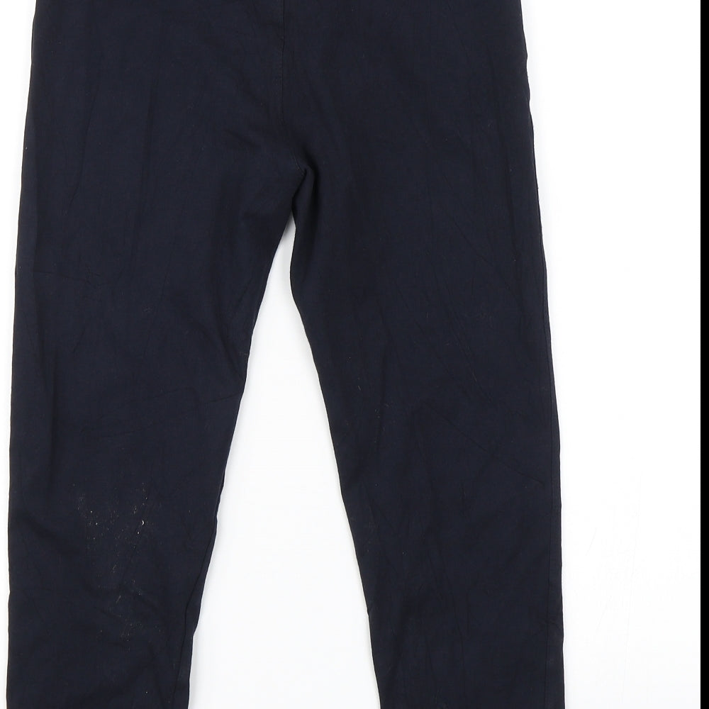 M&S Womens Blue   Pedal Pusher Leggings Size 10 L20 in