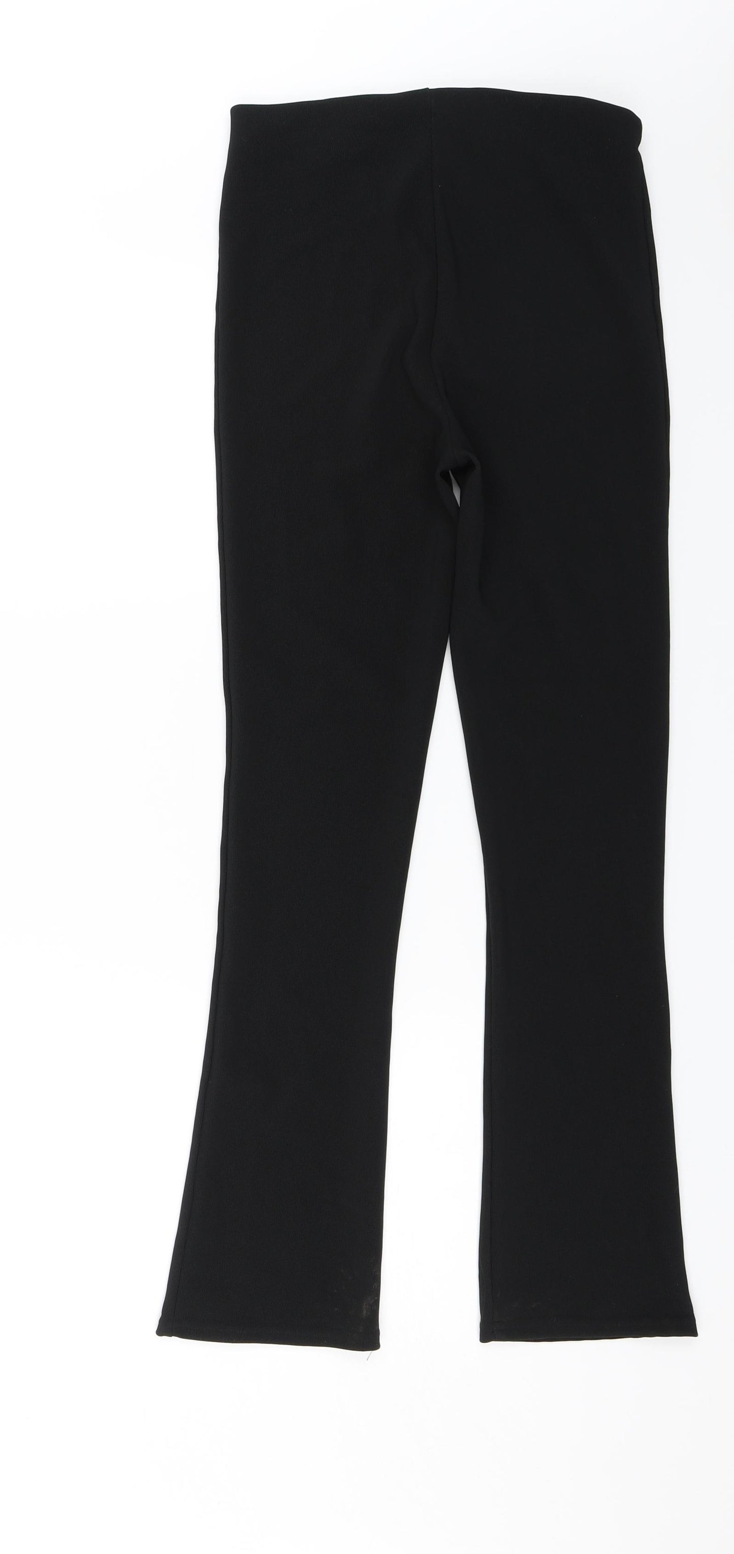 Preworn Womens Black   Jogger Leggings Size 8 L27 in