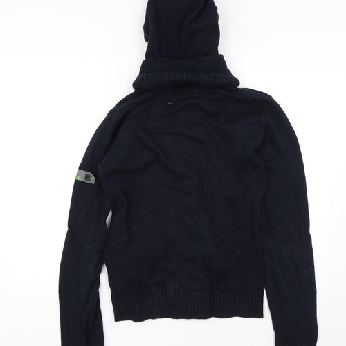 Gio-Goi Womens Blue   Pullover Hoodie Size S