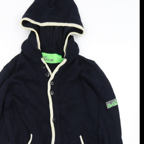 Gio-Goi Womens Blue   Pullover Hoodie Size S