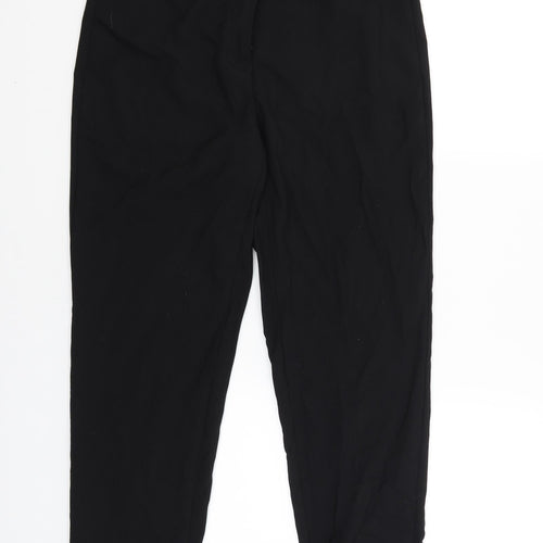 George Womens Black   Trousers  Size 12 L27 in