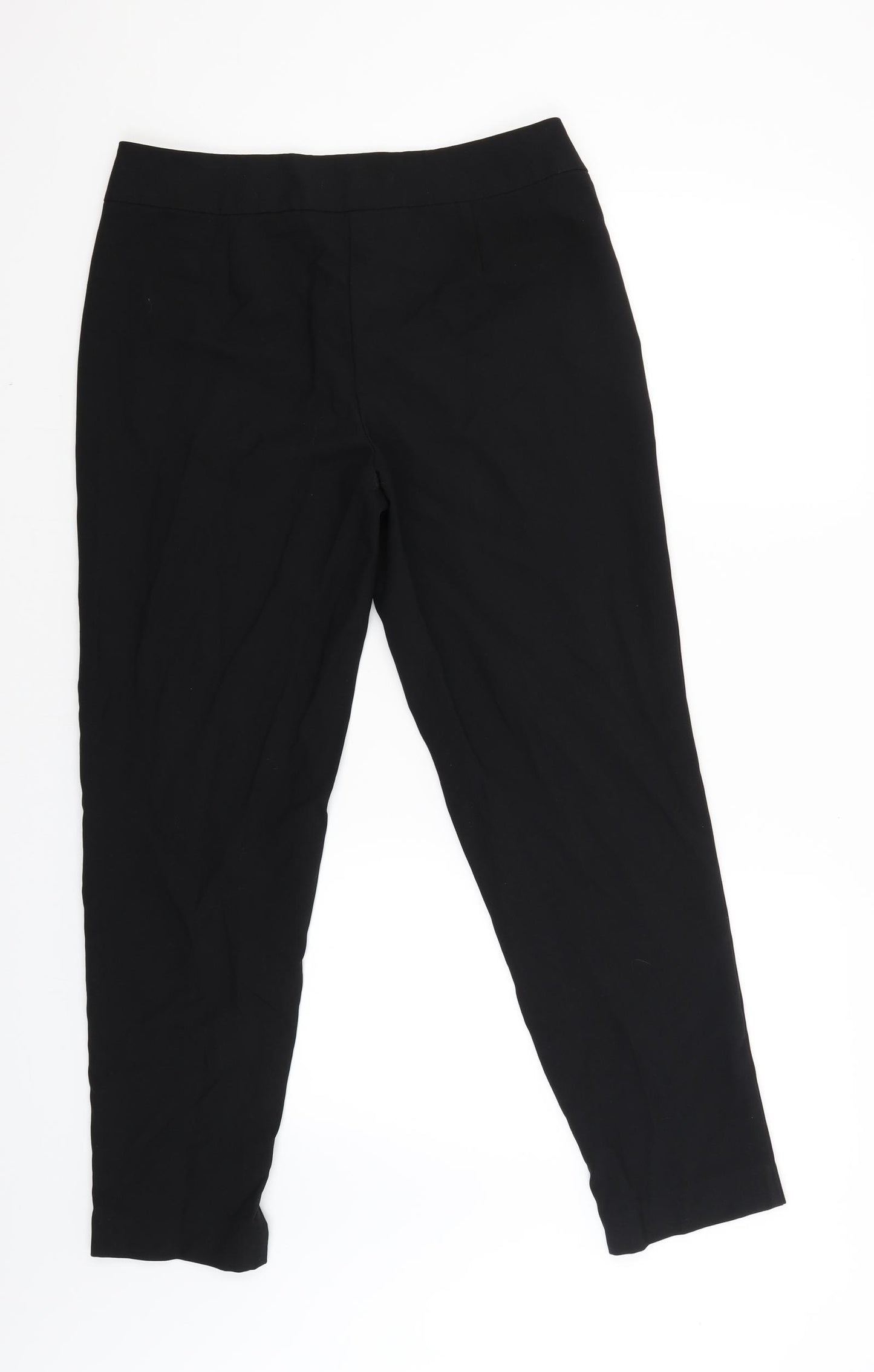 George Womens Black   Trousers  Size 12 L27 in