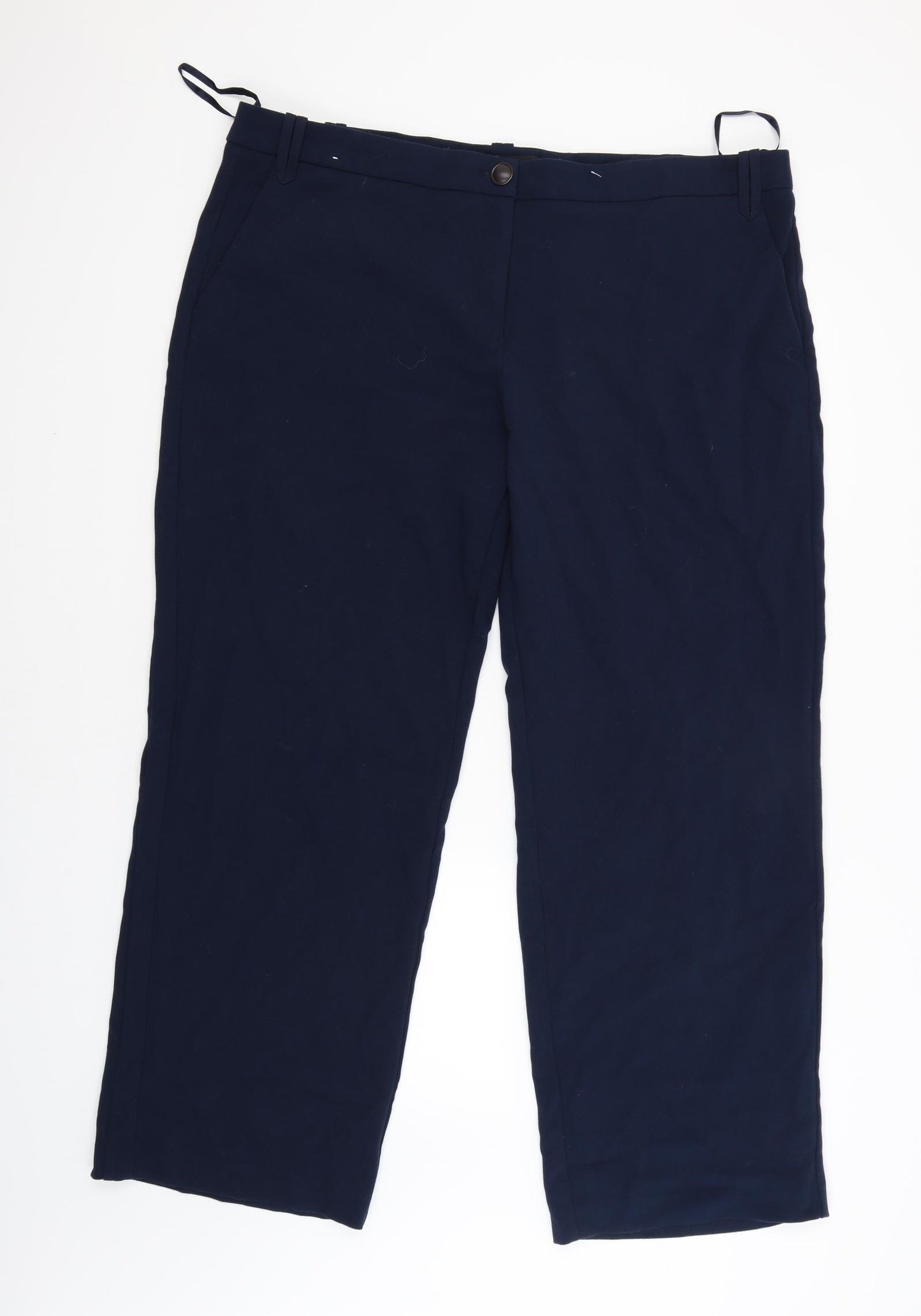 NEXT Womens Blue   Bloomer Trousers Size 20 L28 in