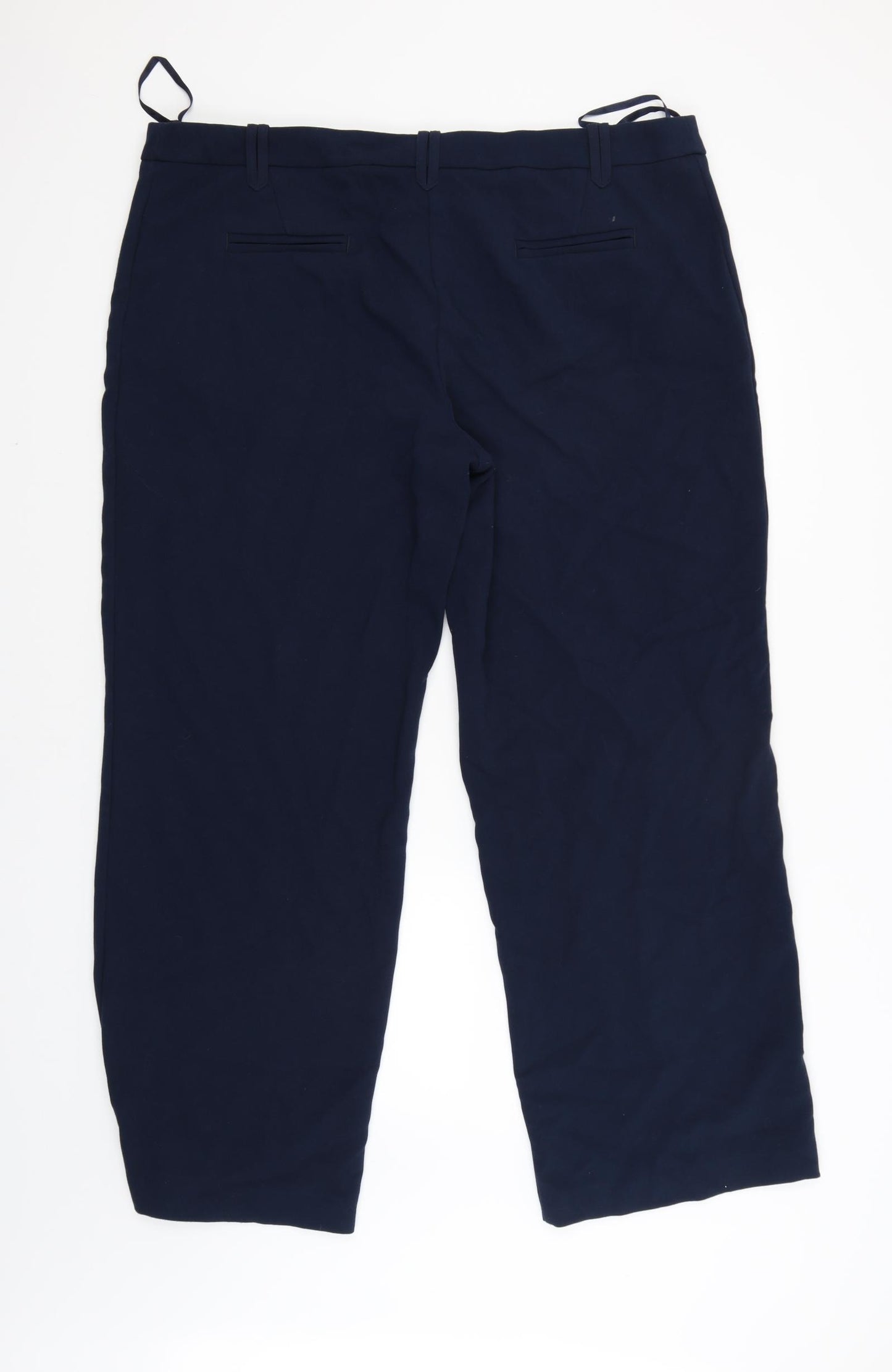 NEXT Womens Blue   Bloomer Trousers Size 20 L28 in
