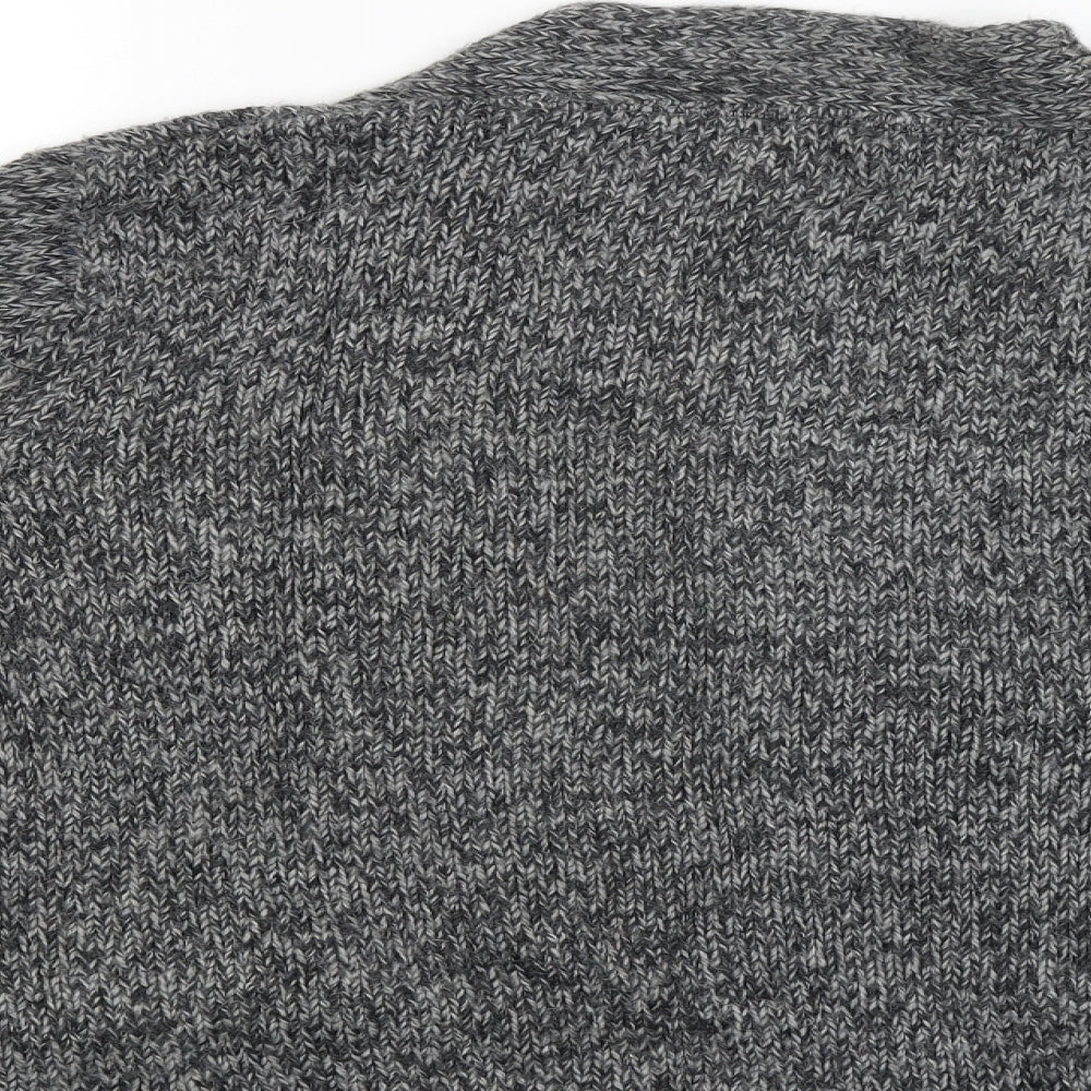 Maine Womens Grey   Cardigan Jumper Size 18