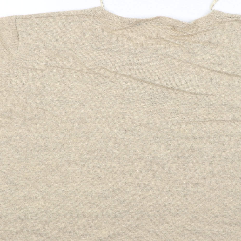 Bonmarché Womens Beige Striped  Pullover Jumper Size XL