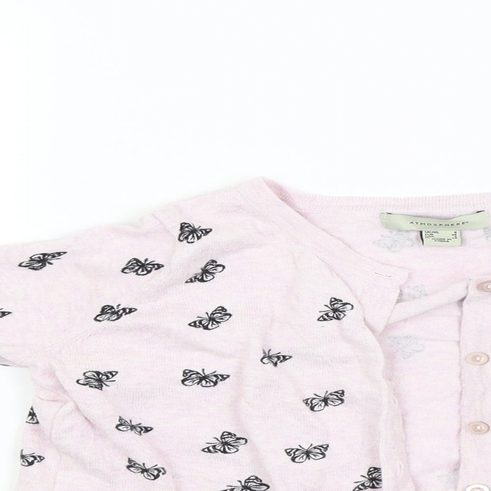 Atmosphere Womens Pink   Cardigan Jumper Size 8