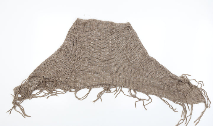 Preworn Womens Beige    Shawl/Wrap