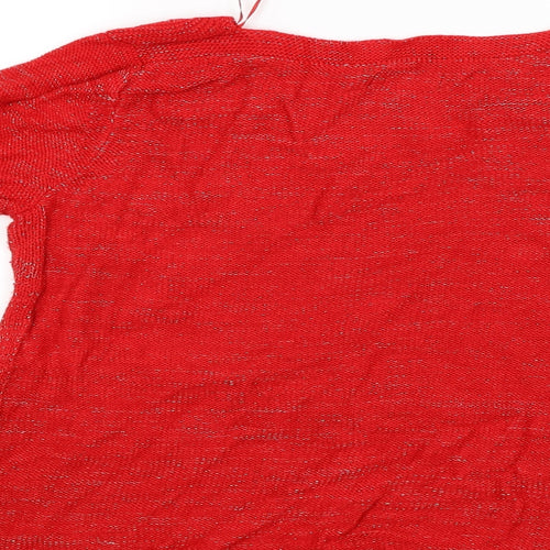 Papaya Womens Red   Pullover Jumper Size 16