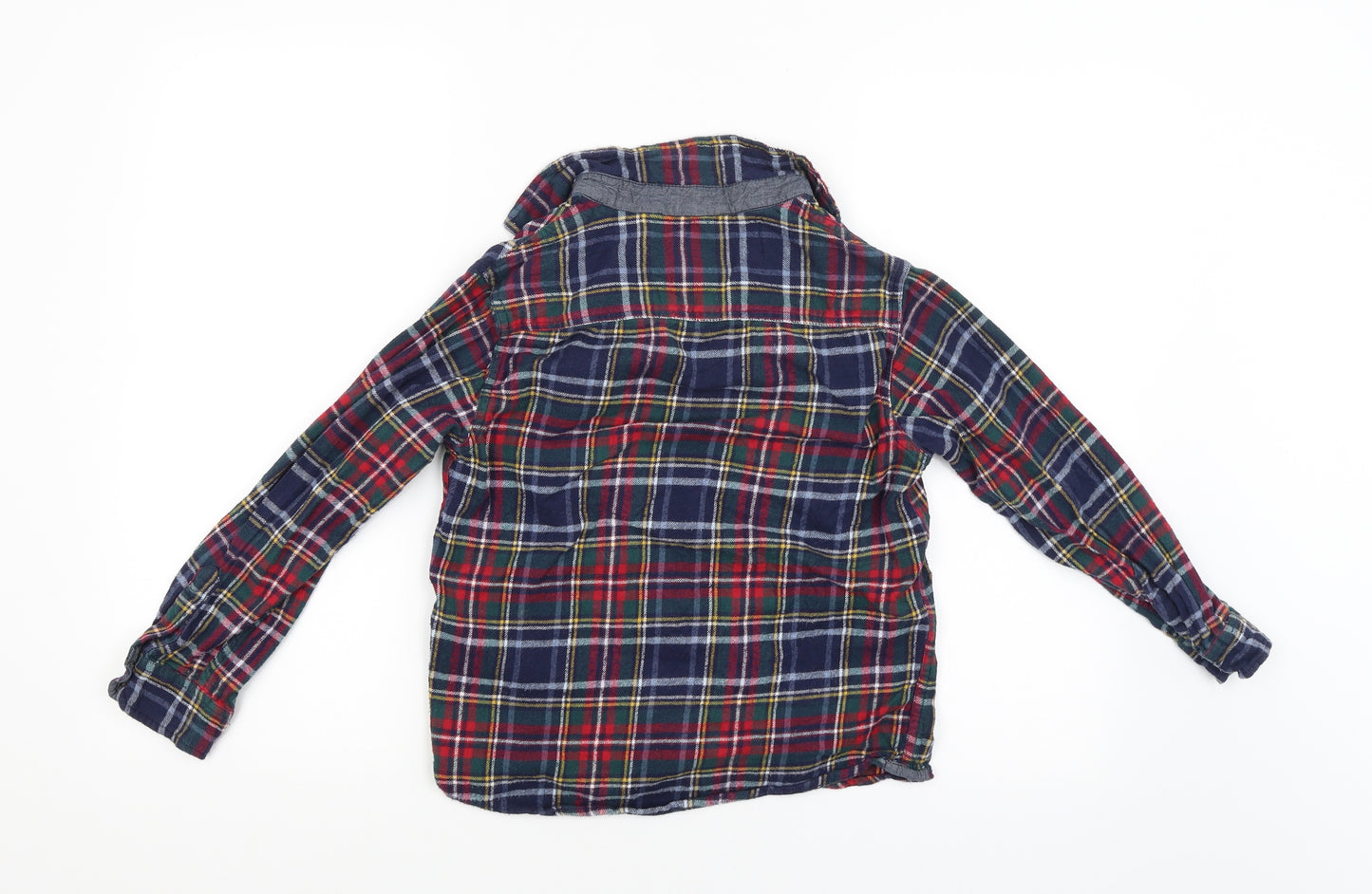 TU Boys Multicoloured Check  Cardigan Jumper Size 10 Years