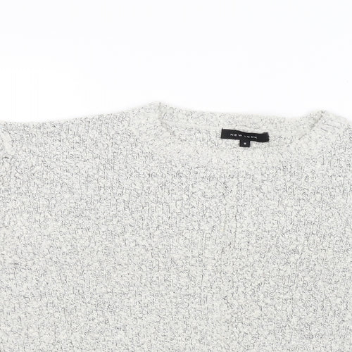 New Look Womens Grey   Pullover Jumper Size S