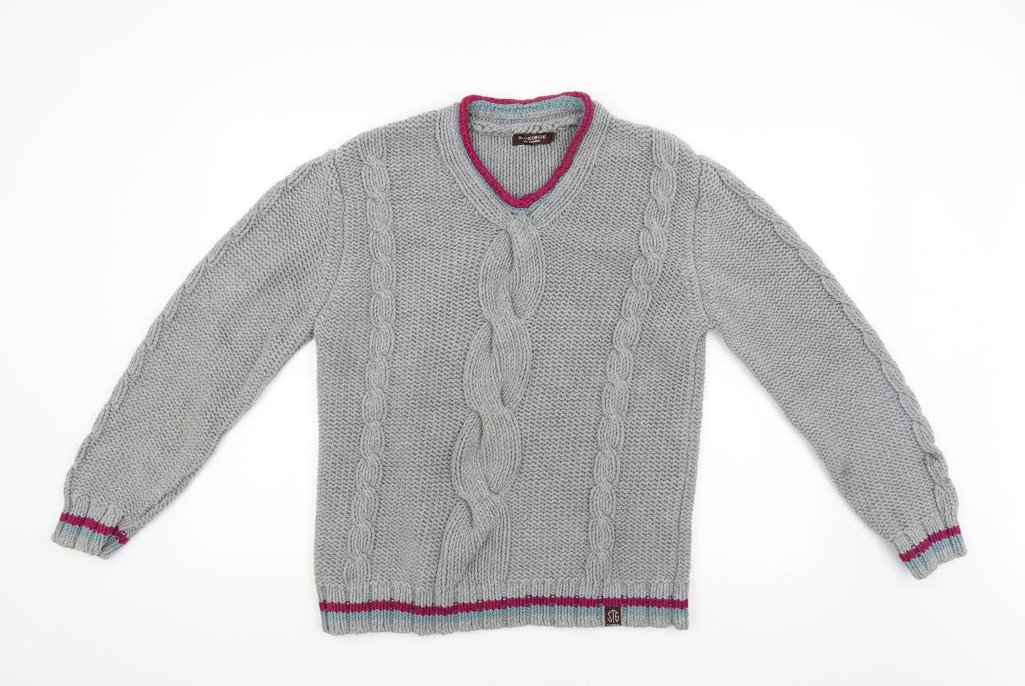 st george Womens Grey   Pullover Jumper Size M