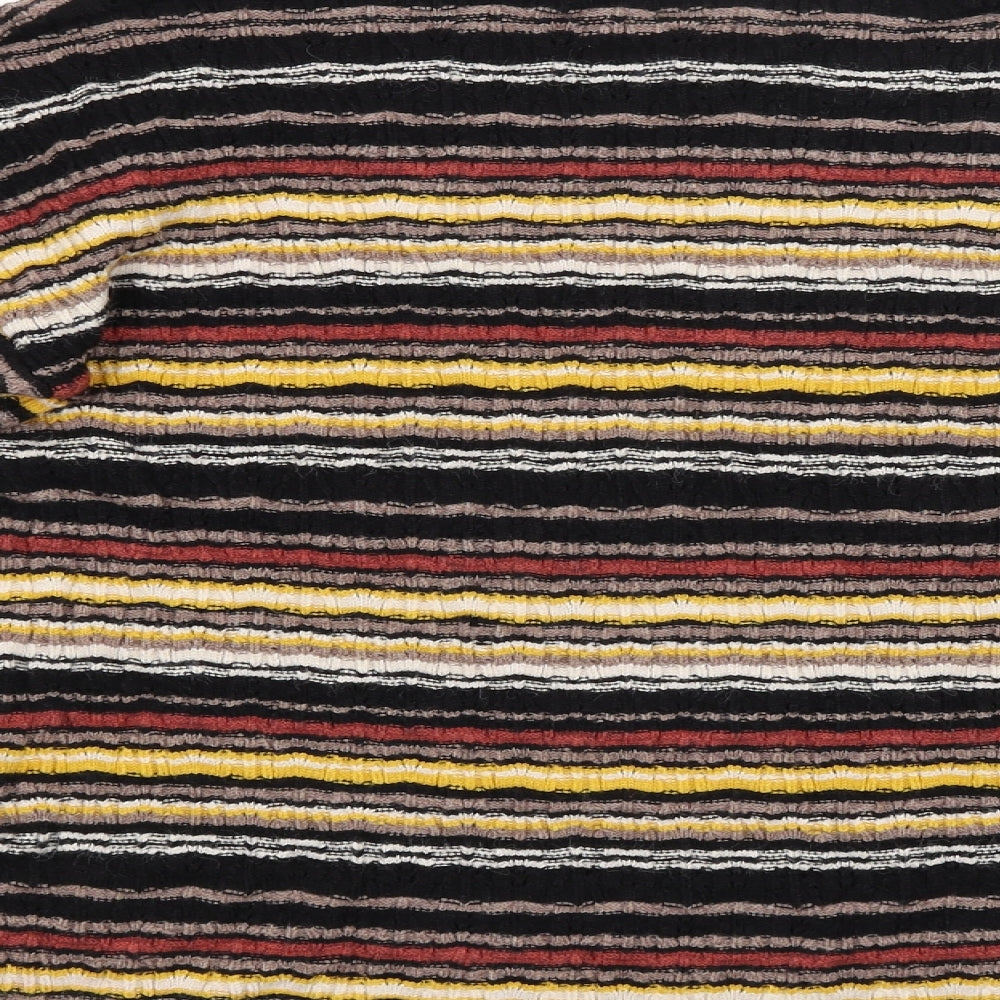 Apricot Womens Multicoloured Striped  Pullover Jumper Size 12