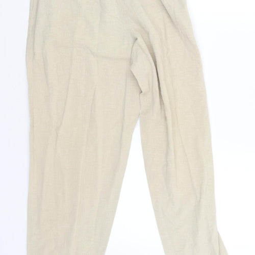 jane dickinsomn Womens Beige   Jogger Trousers Size 14 L28 in