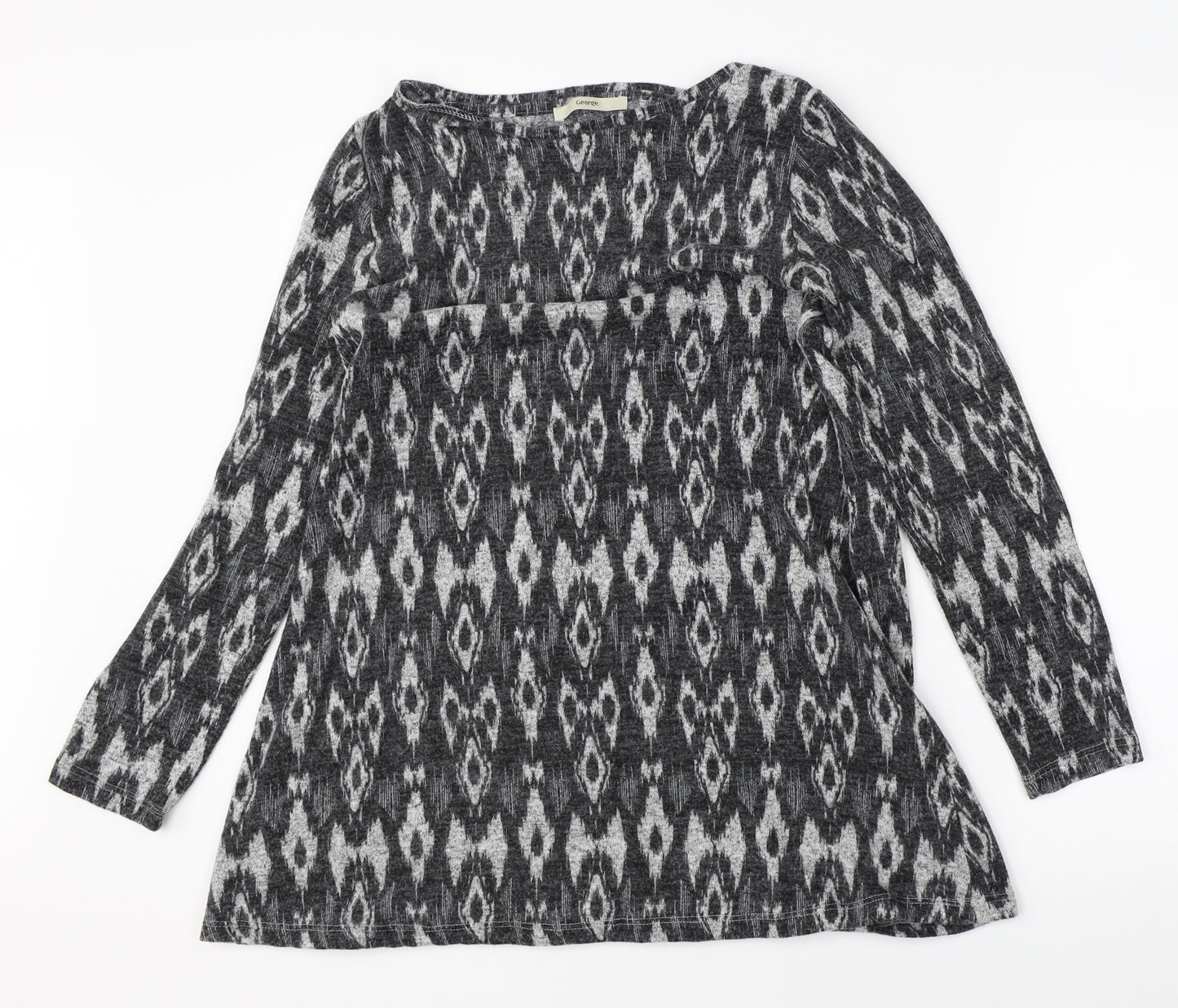 Goerge Womens Black   Pullover Jumper Size 12