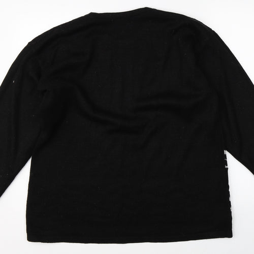 Paramour Womens Black   Pullover Jumper One Size