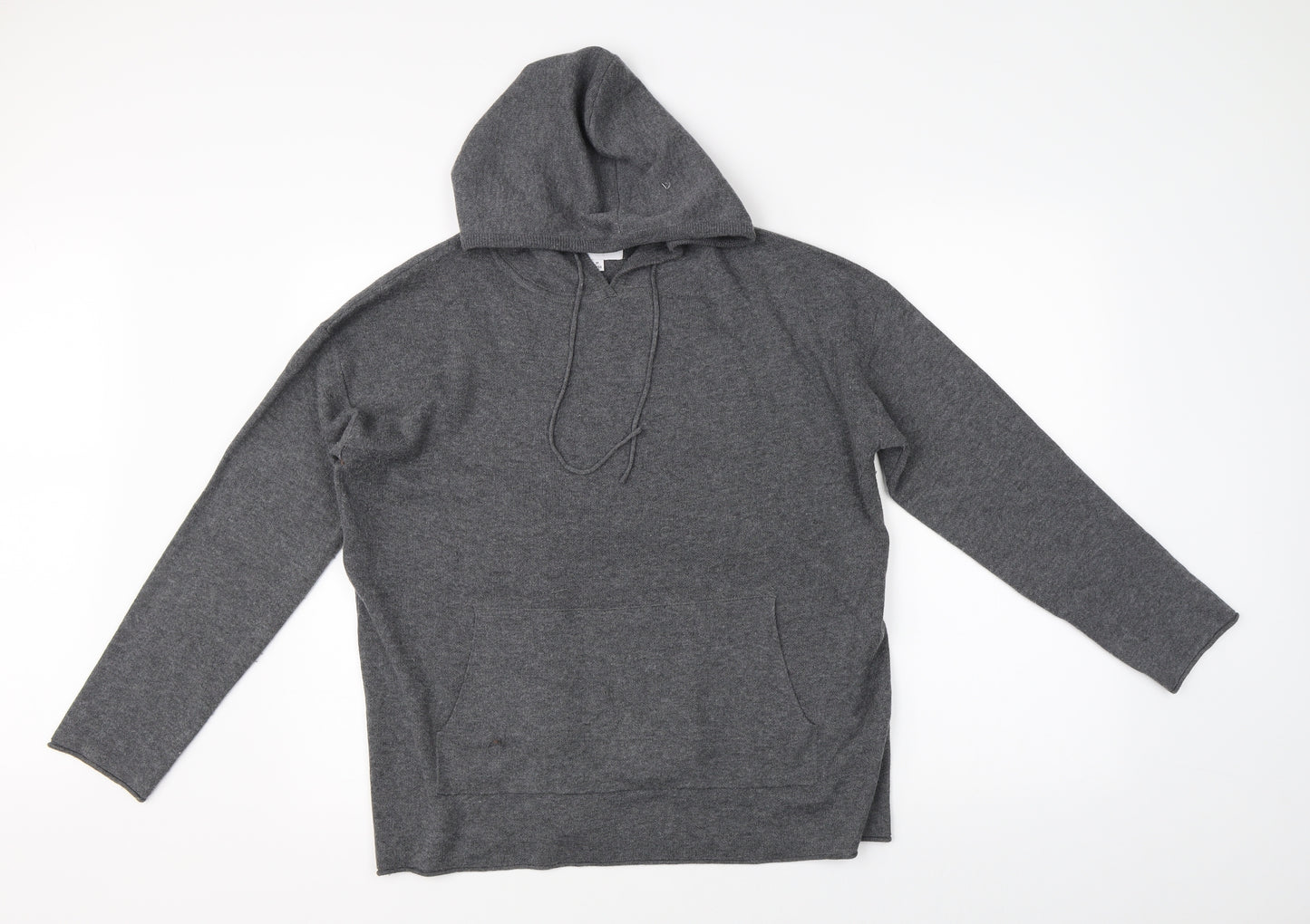 Maison Cinqcent Womens Grey   Pullover Hoodie Size 12