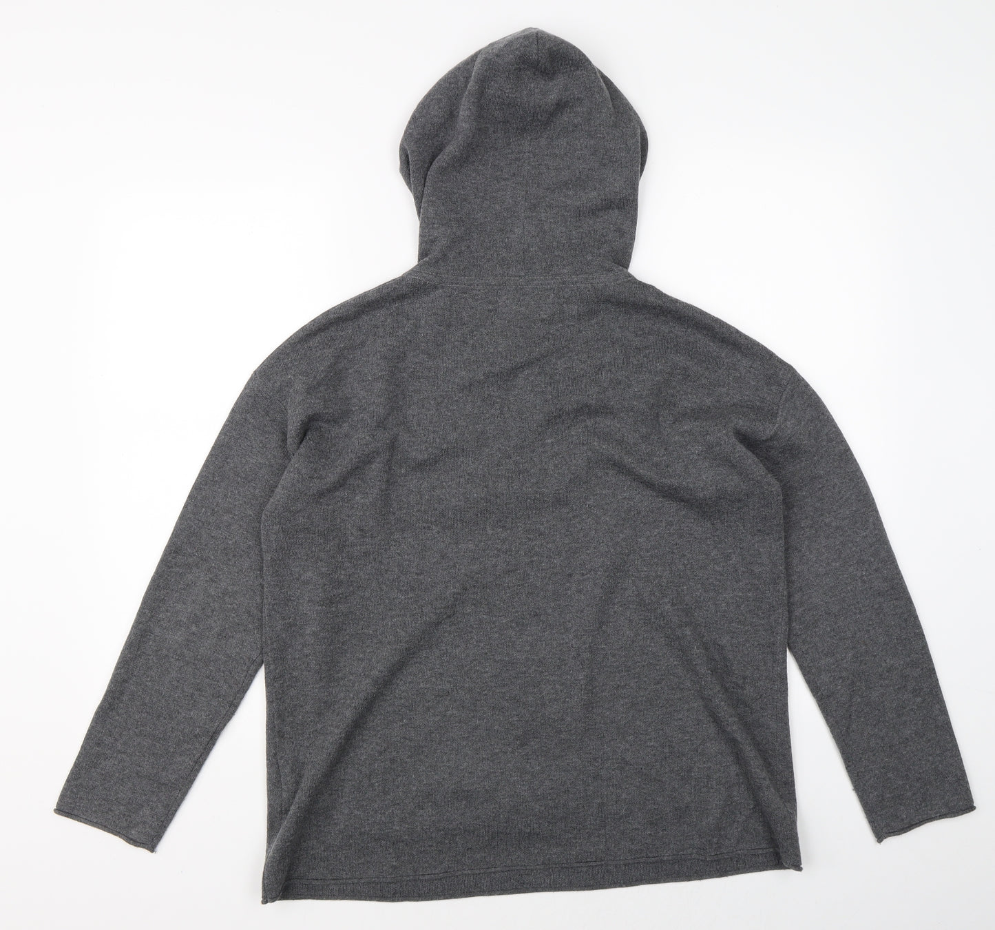 Maison Cinqcent Womens Grey   Pullover Hoodie Size 12