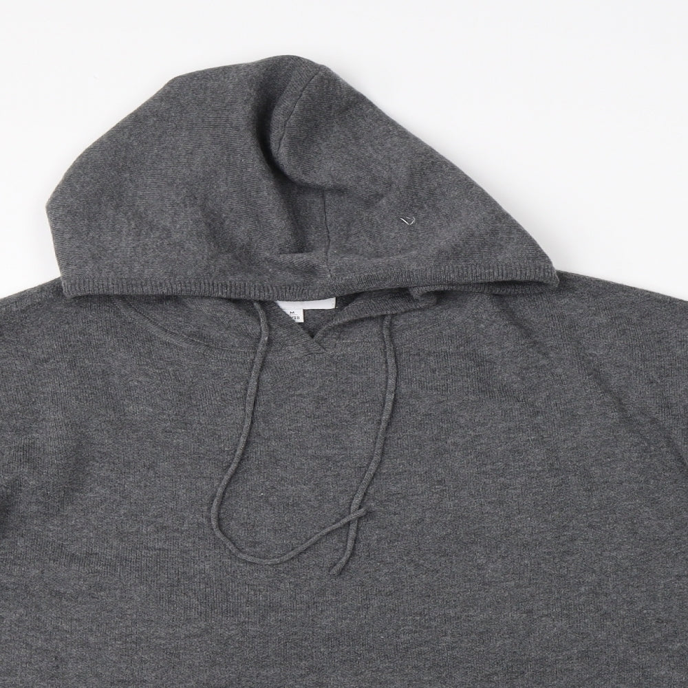 Maison Cinqcent Womens Grey   Pullover Hoodie Size 12