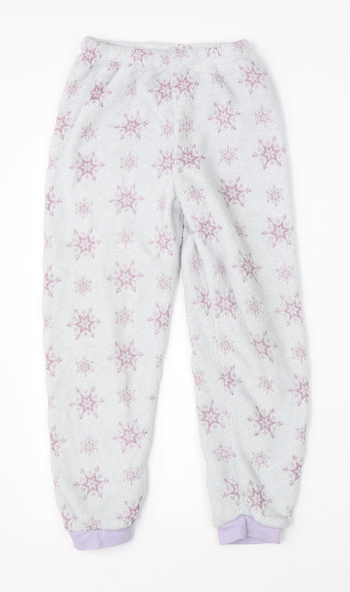 Disney Girls Blue Pyjama Pants Size 8-9 Years