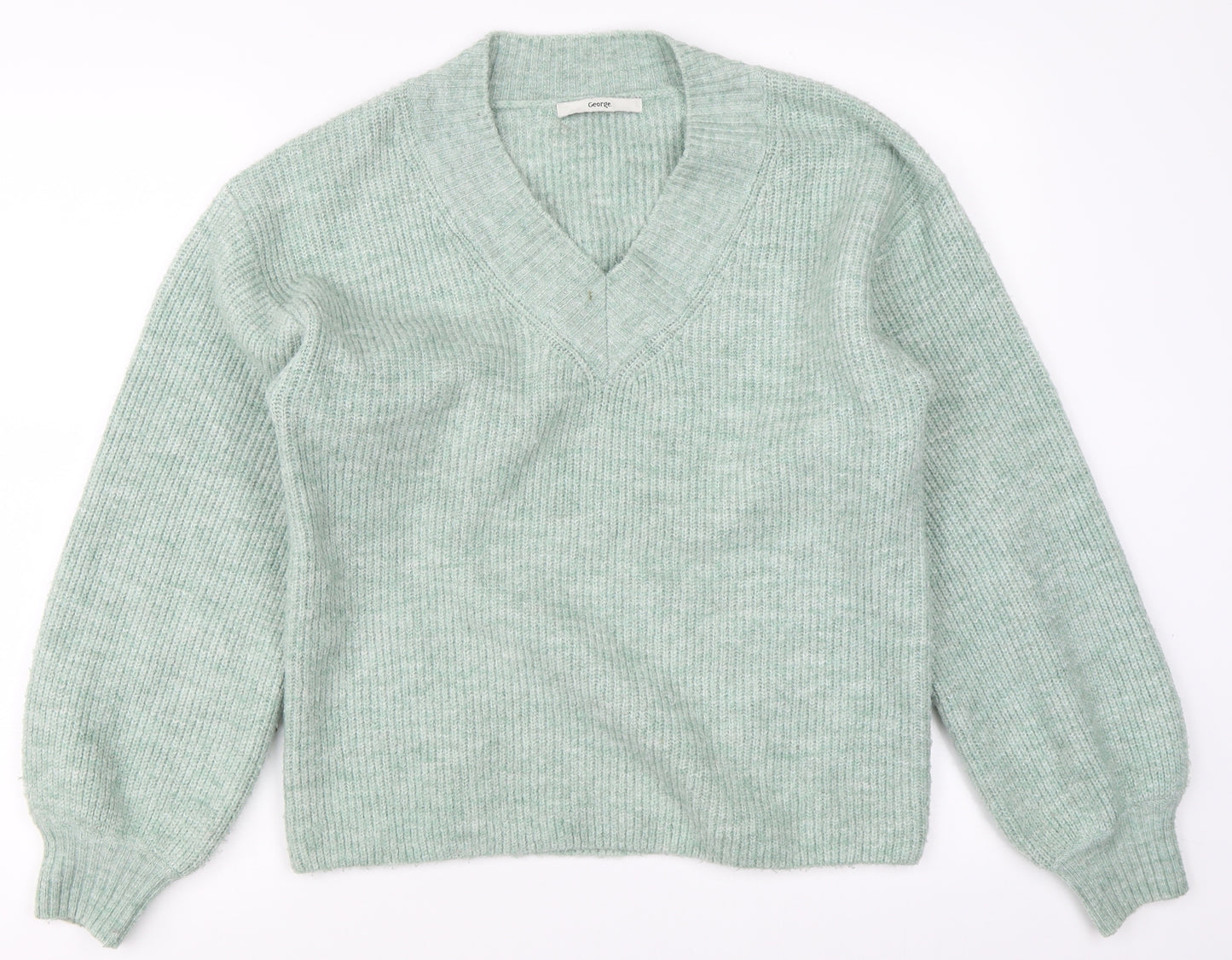 George Mens Green   Pullover Jumper Size M