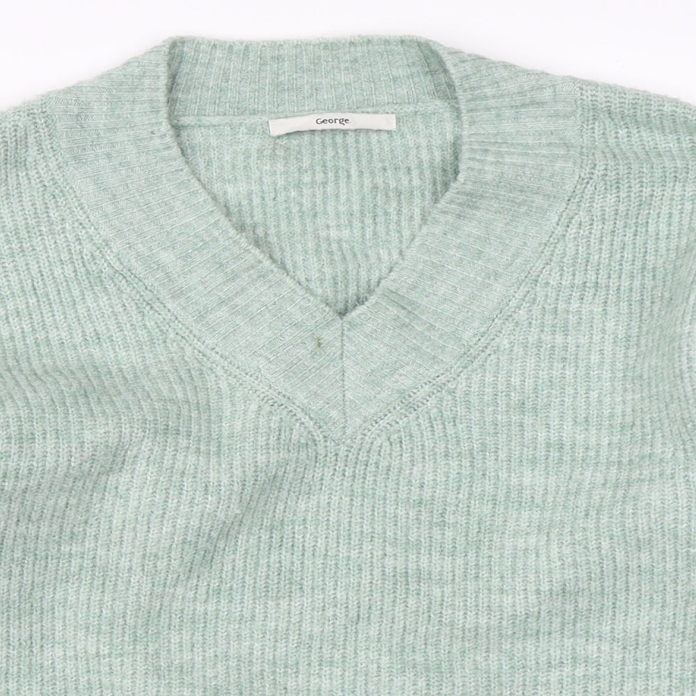 George Mens Green   Pullover Jumper Size M