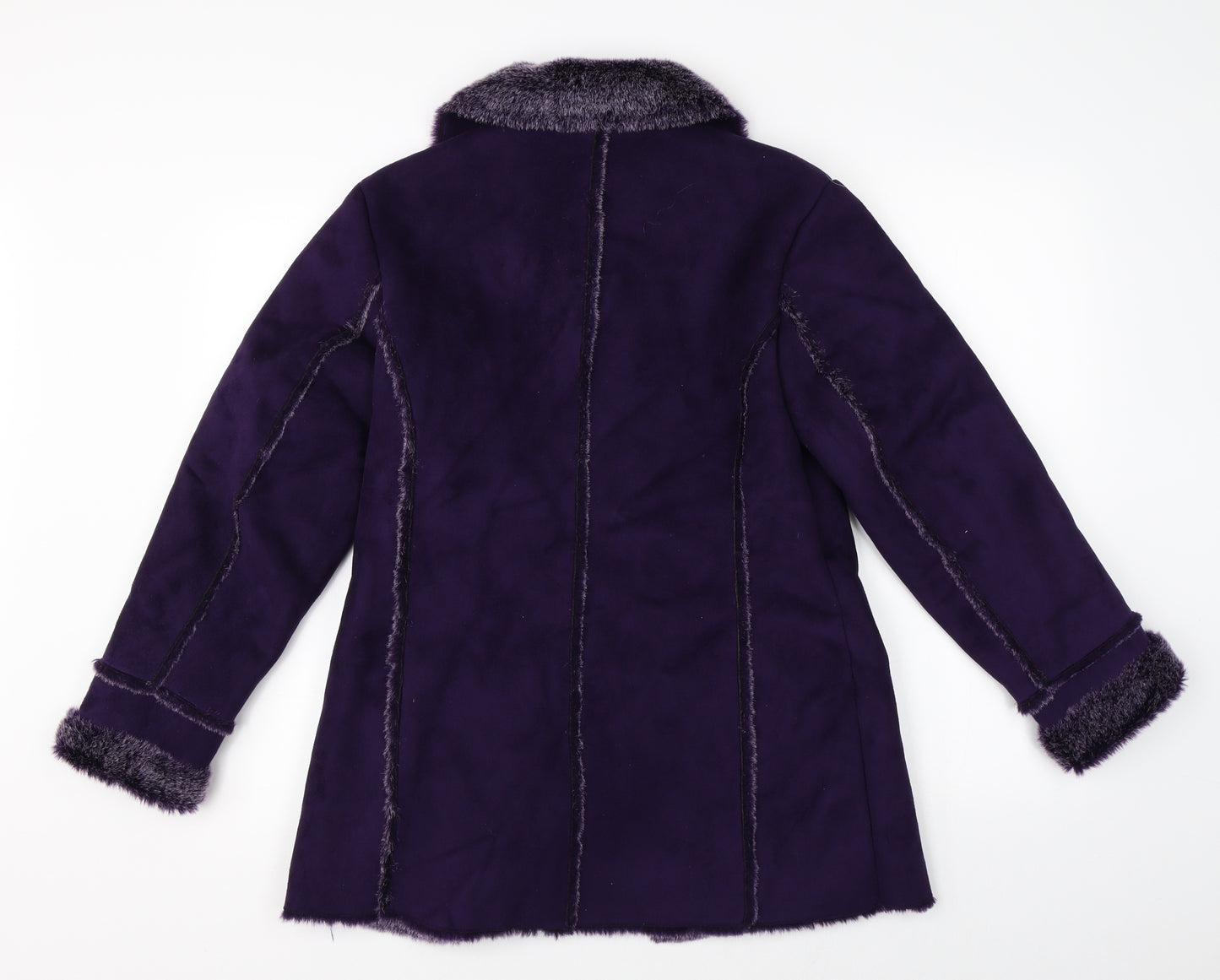 Centigrade Womens Purple   Overcoat Jacket Size XS