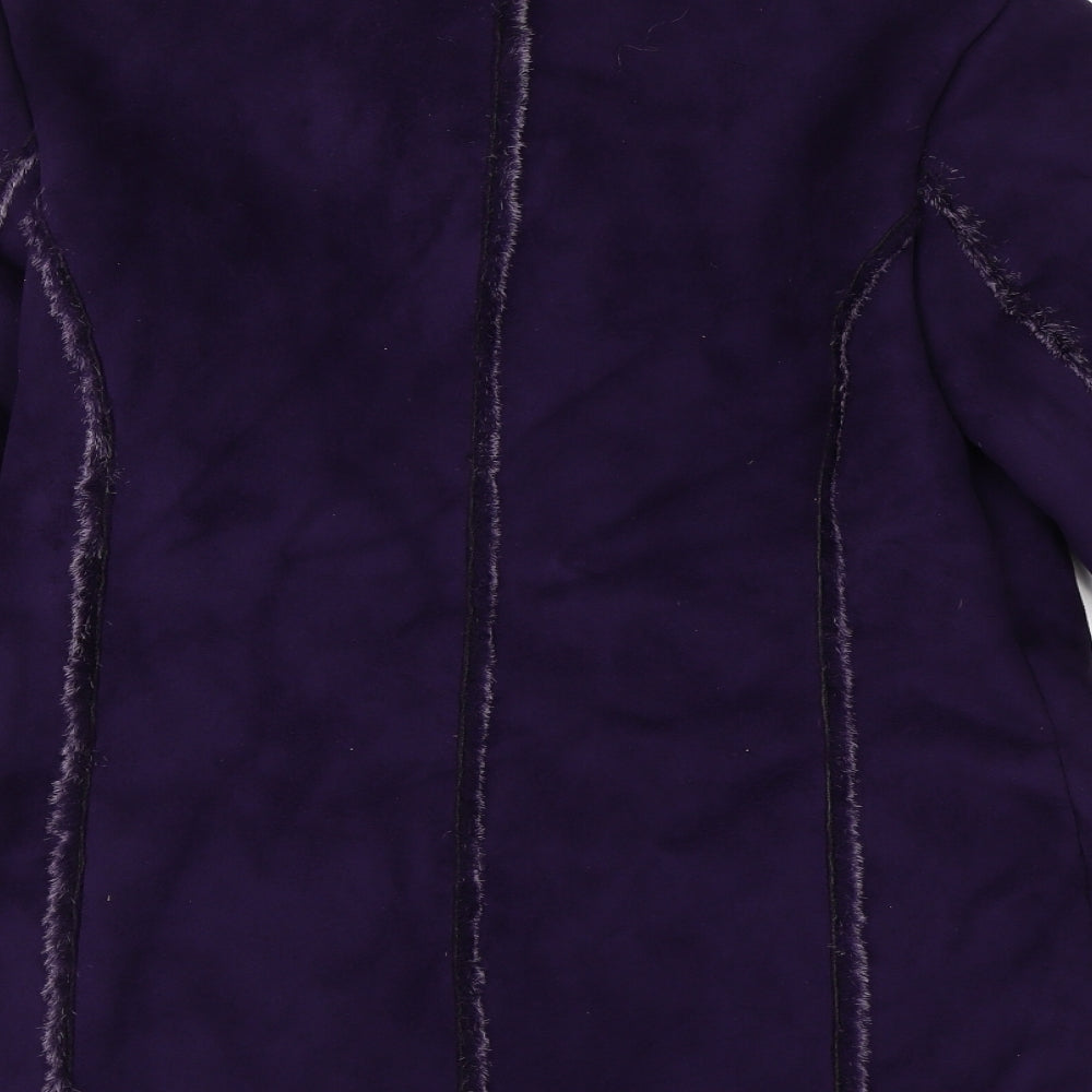Centigrade Womens Purple   Overcoat Jacket Size XS