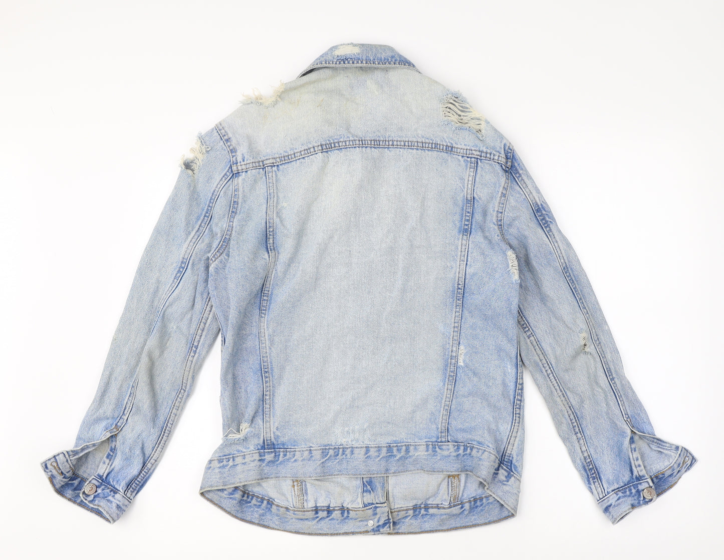 New Look Womens Blue  Denim Jacket  Size 8