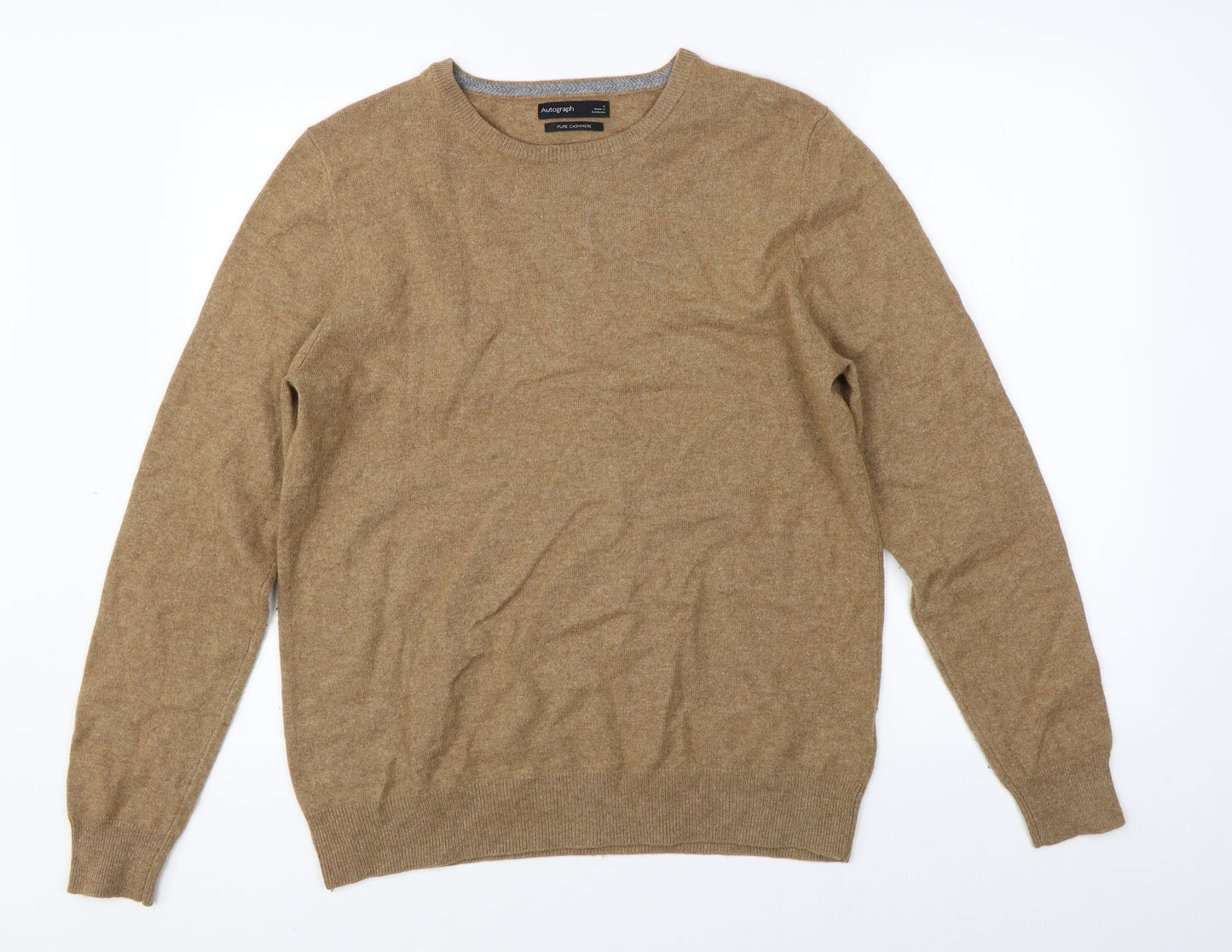 Autograph Mens Brown   Pullover Jumper Size M