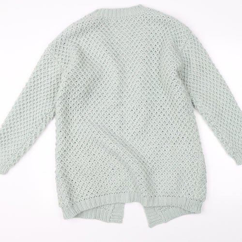 Atmosphere Womens Green  Knit Cape Jumper Size 12
