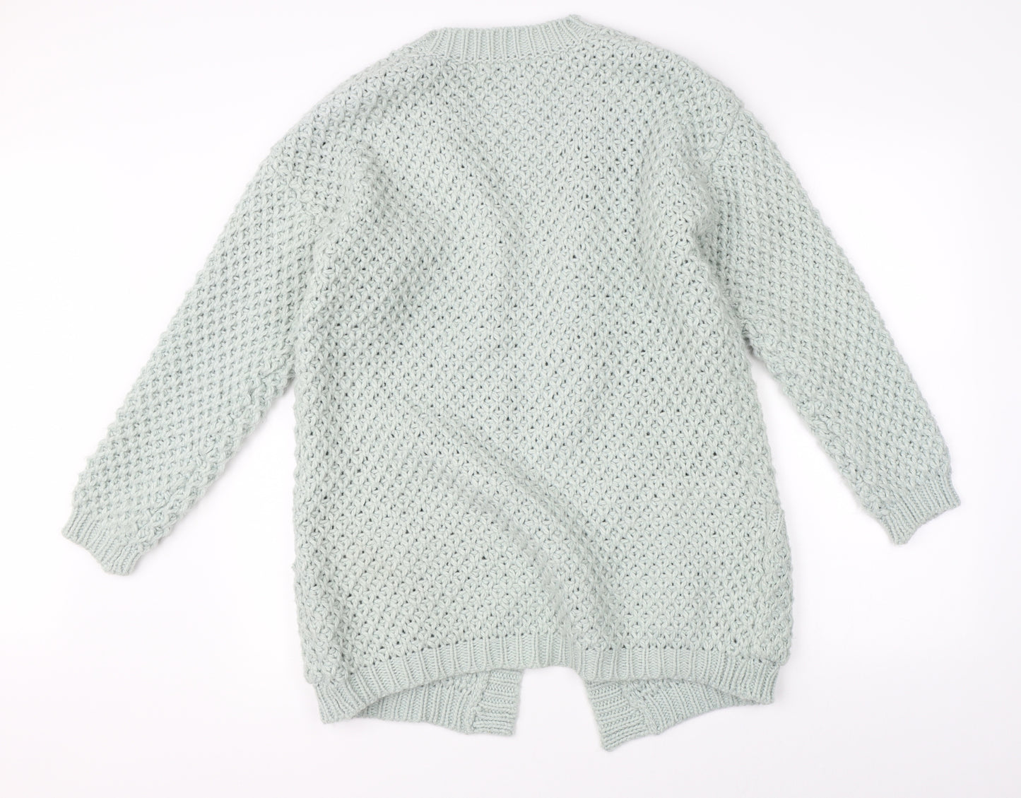 Atmosphere Womens Green  Knit Cape Jumper Size 12