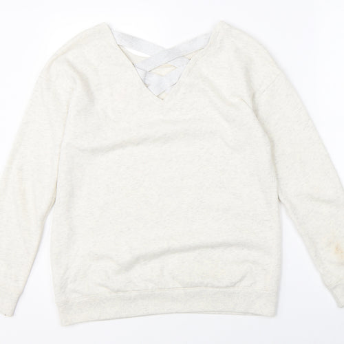 abercrombie kids Girls Beige   Pullover Jumper Size 13 Years