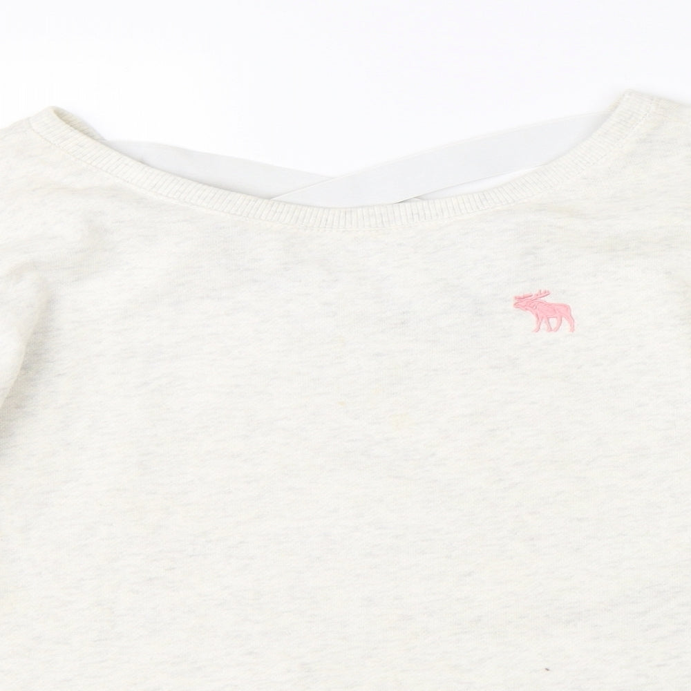 abercrombie kids Girls Beige   Pullover Jumper Size 13 Years