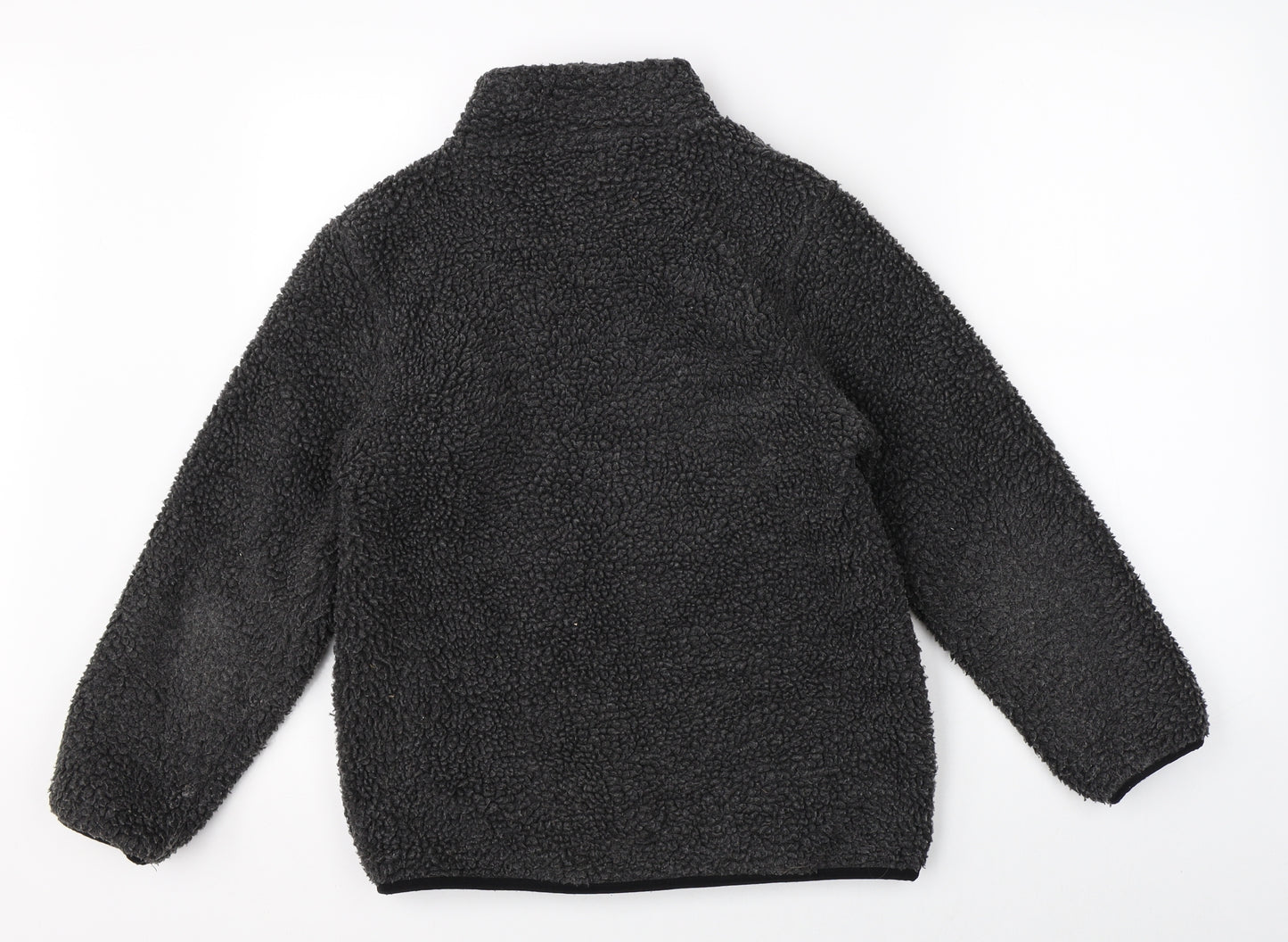 F&F Boys Black   Full Zip Jumper Size 10-11 Years