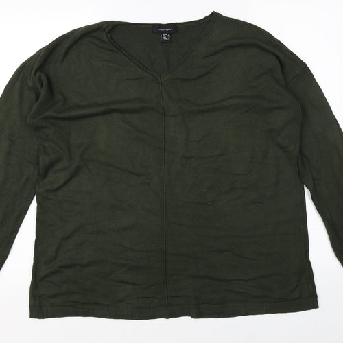 Atmosphere Womens Green   Pullover Jumper Size 16