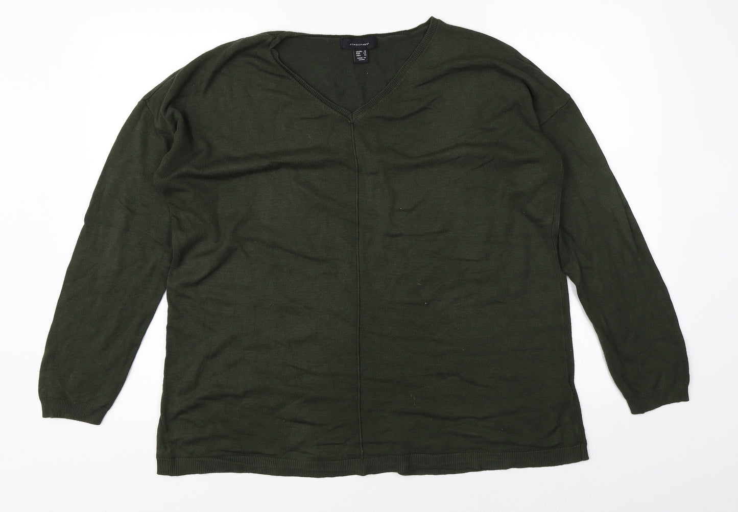 Atmosphere Womens Green   Pullover Jumper Size 16