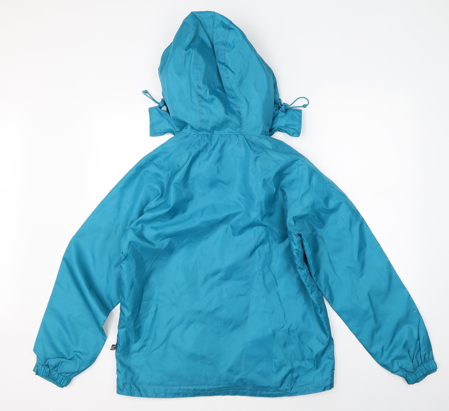 Outdoor Essentials Womens Blue   Rain Coat Jacket Size 10