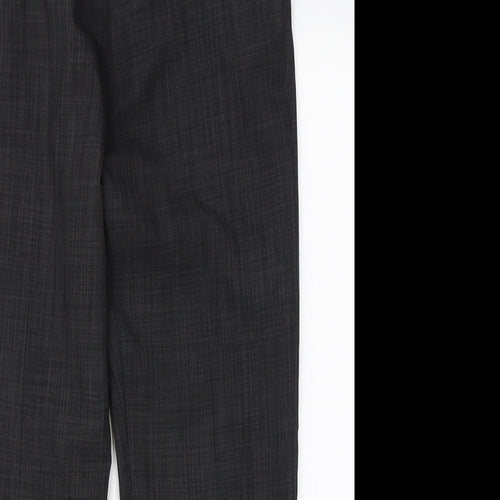 Marks & Spencer Womens Grey   Dress Pants Trousers Size 12 L26 in