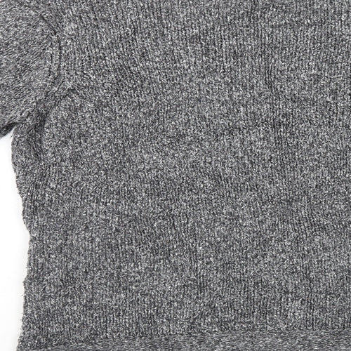 BM Womens Grey   Cardigan Jumper Size M