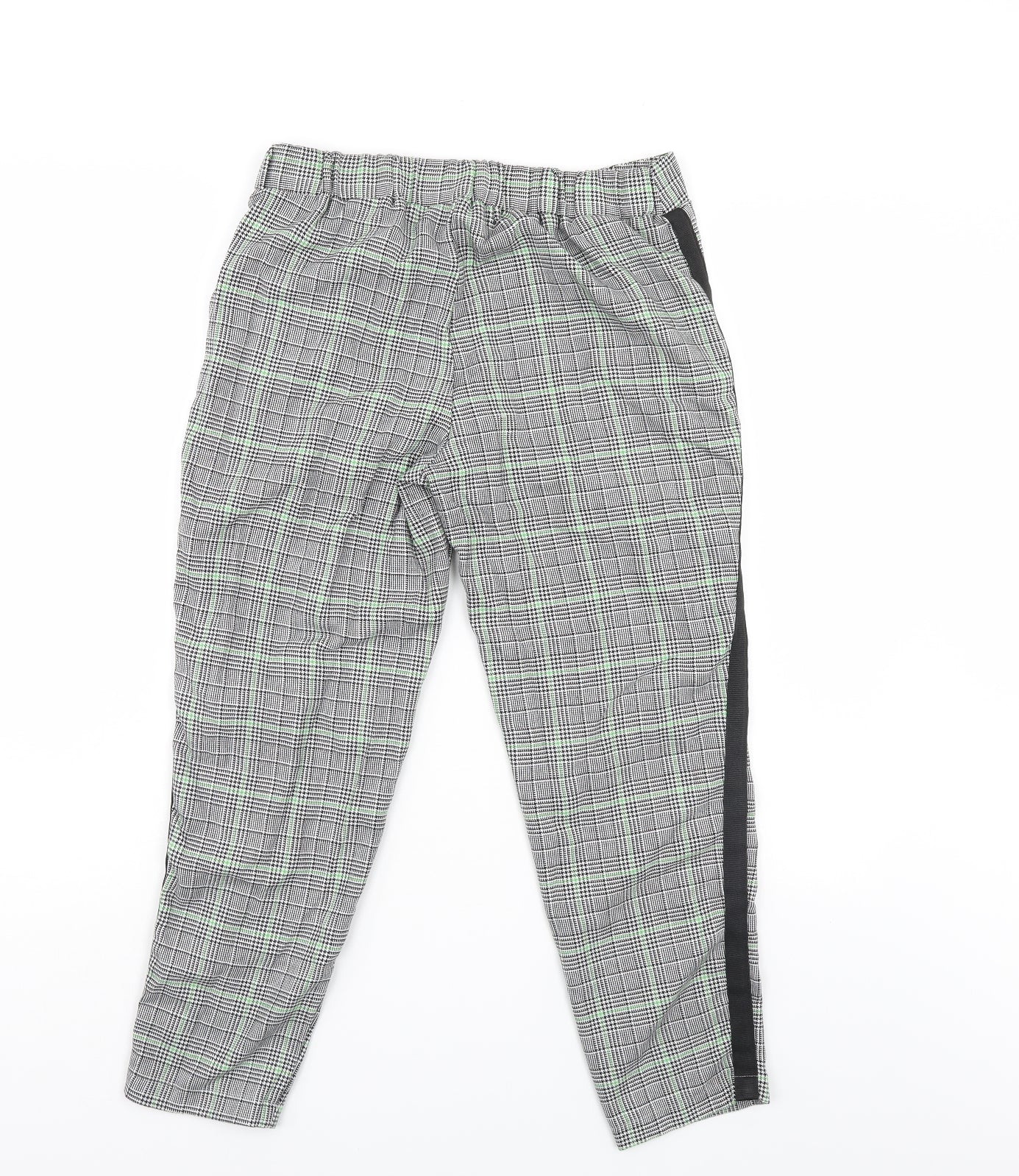 Primark Womens Multicoloured Check  Trousers  Size 12 L25 in