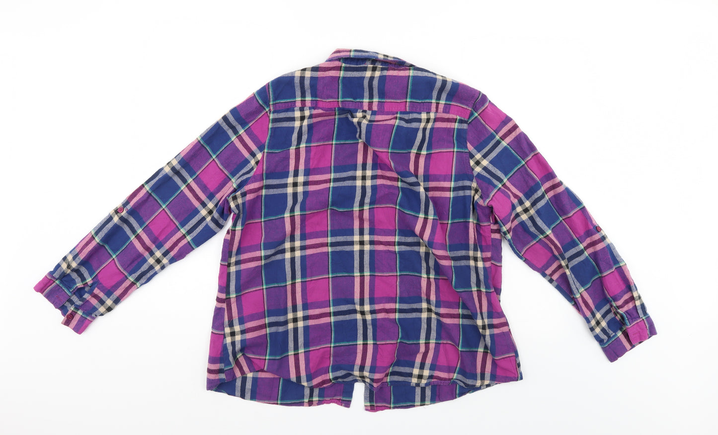 Intuition Womens Multicoloured Check  Basic Button-Up Size 18