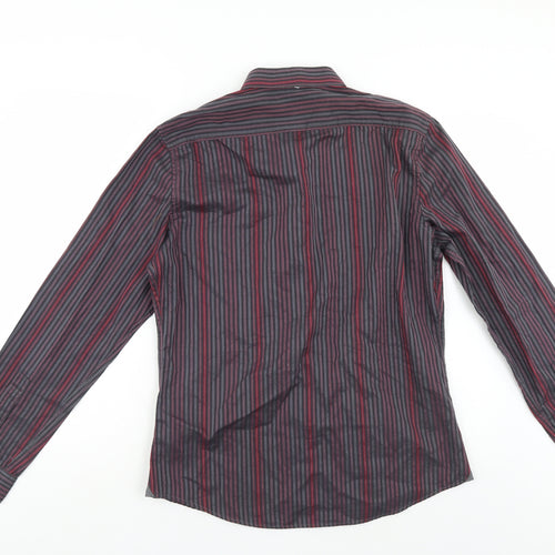 NEXT Mens Multicoloured Striped   Button-Up