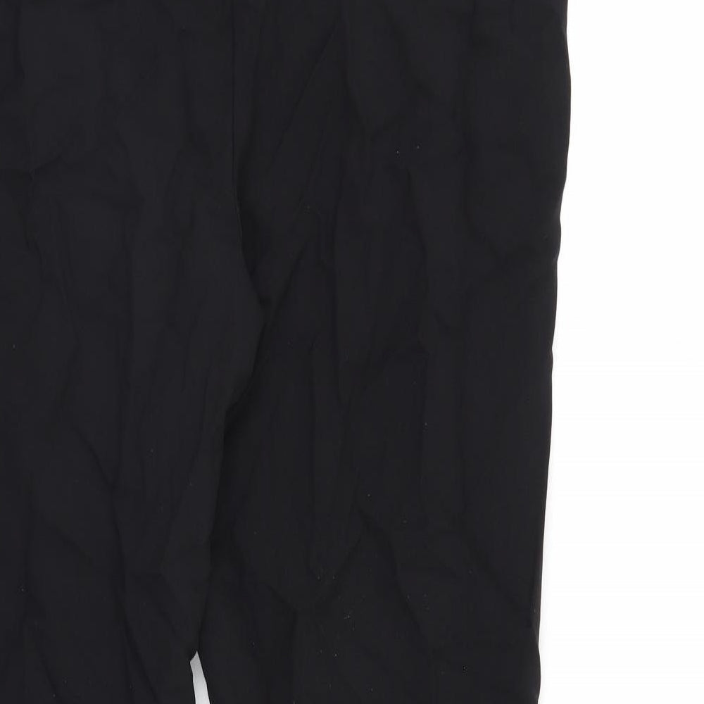 F&F Womens Black   Trousers  Size 12 L27 in