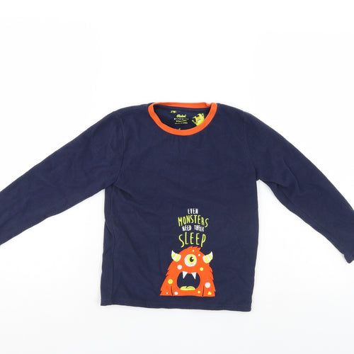 Rebel Boys Blue    Pyjama Top Size 6-7 Years