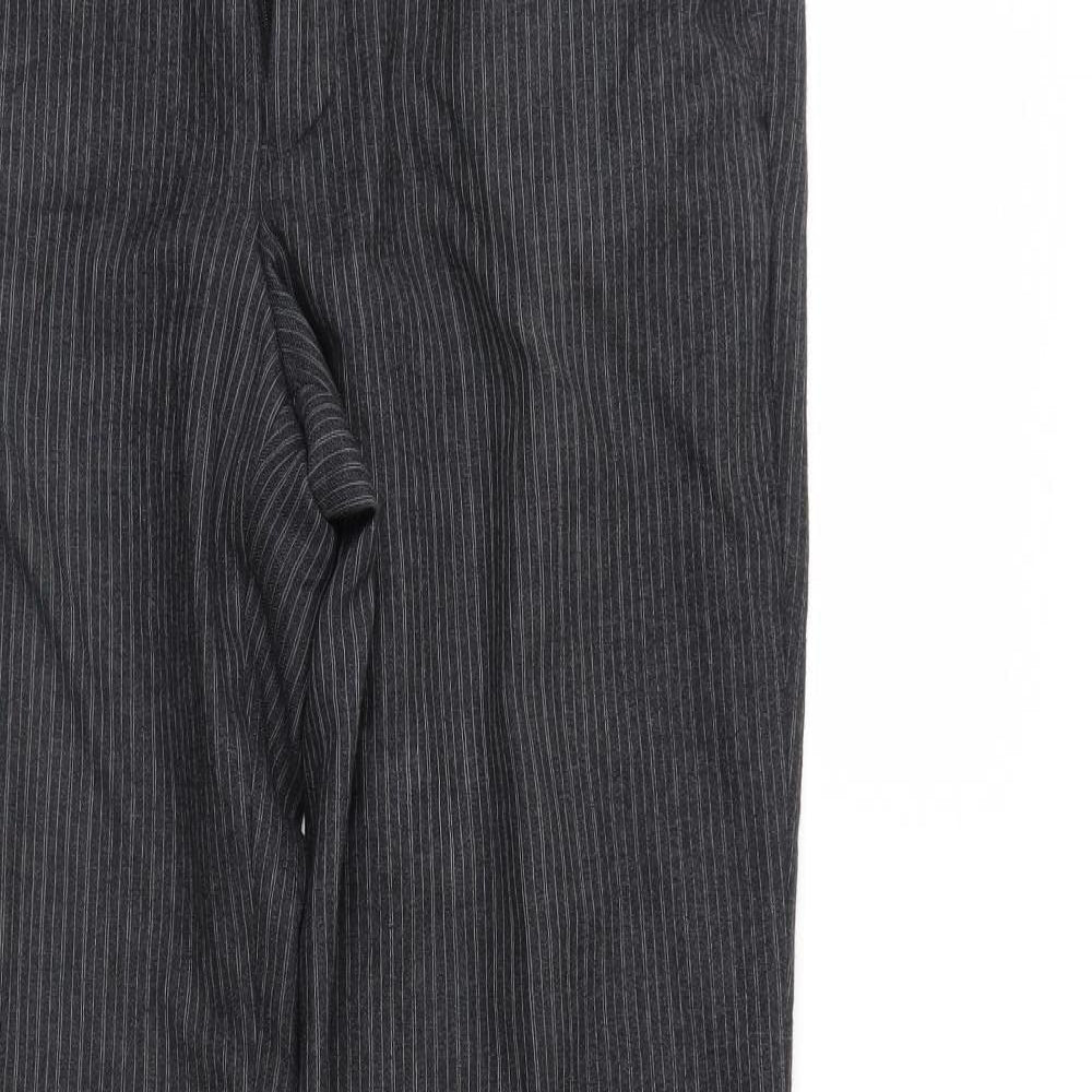 Burton Mens Grey Striped  Sweatpants Trousers Size 34 L31 in