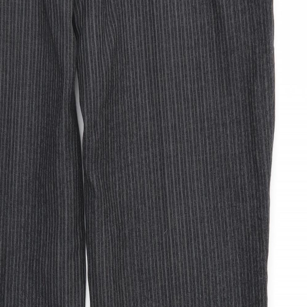 Burton Mens Grey Striped  Sweatpants Trousers Size 34 L31 in