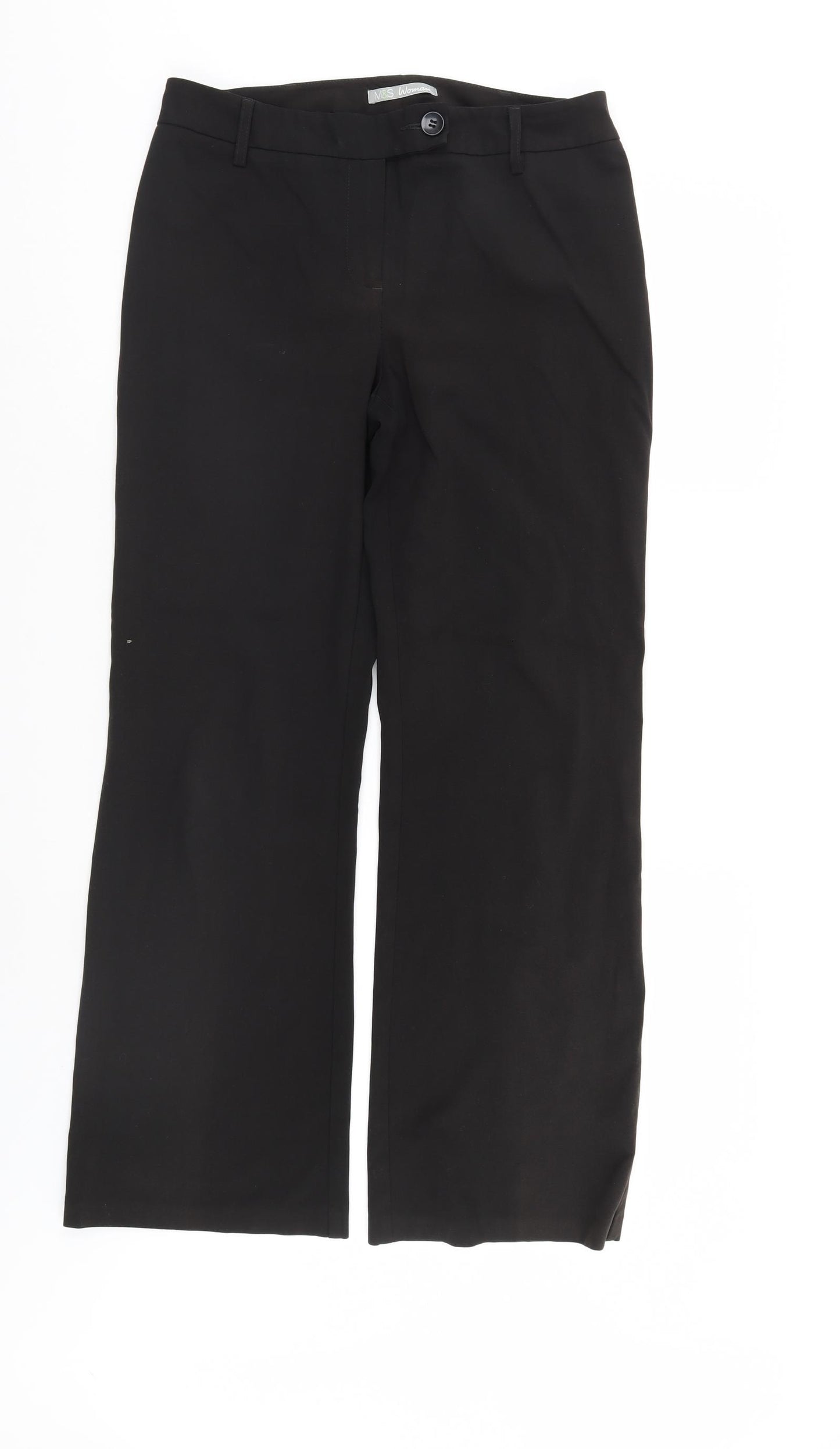 M&S Womens Beige   Trousers  Size 12 L29 in