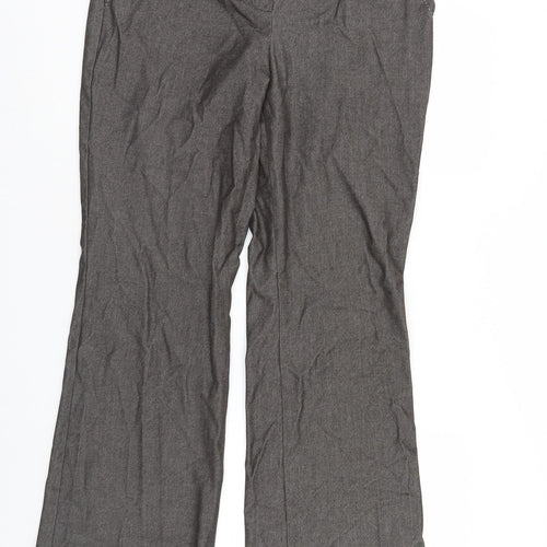 Marks and Spencer Womens Brown   Trousers  Size 12 L30 in