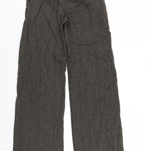 Top Shop Womens Brown   Trousers  Size 6 L30 in